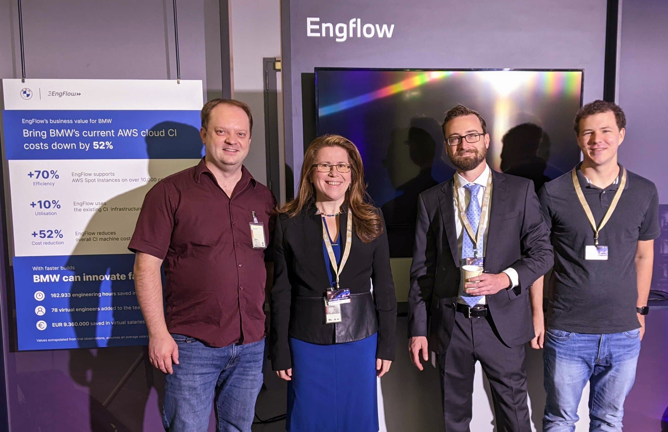 EngFlow at Newcomer Day at BMW Group