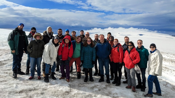 September 2022: Langjökull Glacier in Iceland